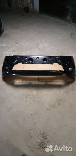 Бампер передний Laba granta FL чёрный