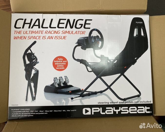 Playseat challenge + logitech g923 +shifter