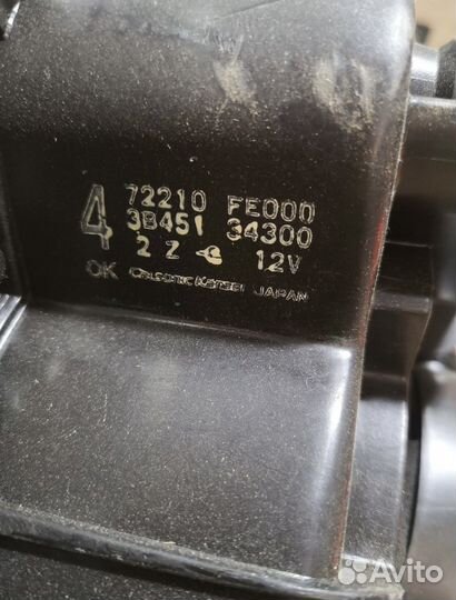 Мотор печки Subaru impreza gg2