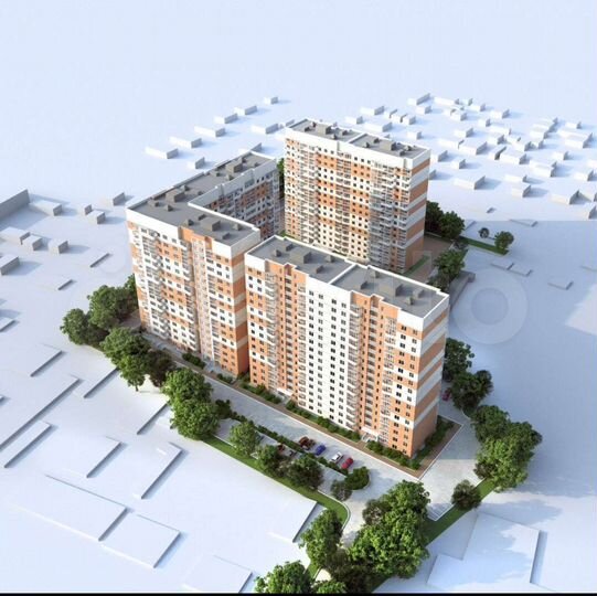 2-к. квартира, 51,7 м², 3/16 эт.