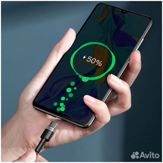 Кабель Type C - Type C 2m Baseus Cafule #395461