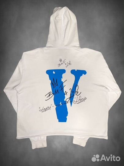 Худи Vlone BMF Big Meech White оригинал США