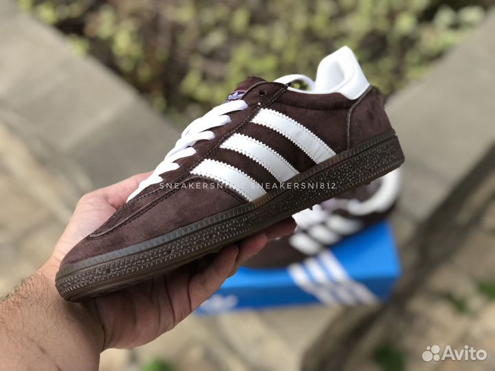 Кроссовки Adidas Handball Spezial Shadow Brown Gum