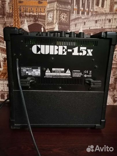 Комбоусилитель Roland cube 15x
