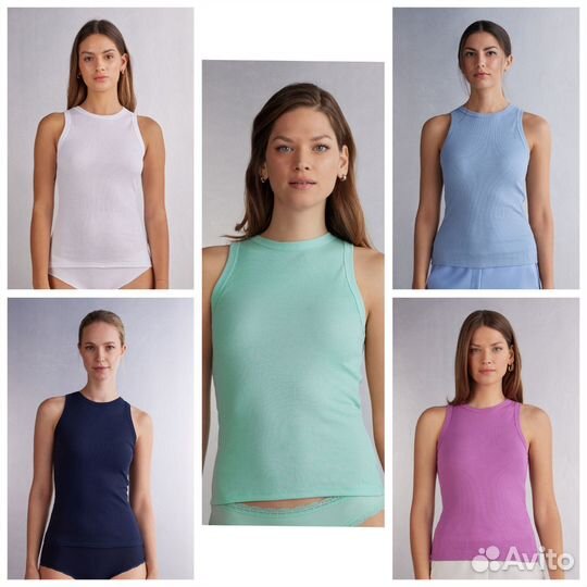 Майка в рубчик intimissimi