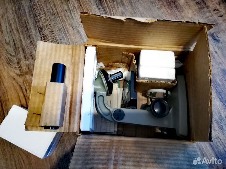 Микроскоп учебный ум-301 СССР