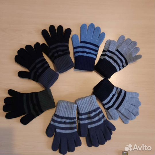 Перчатки вязаные