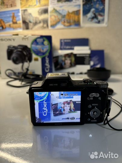 Цифровой фотоаппарат Sony cyber shot DSC-H10