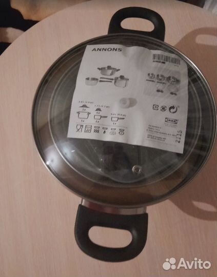 Набор кастрюль икеа аннонс