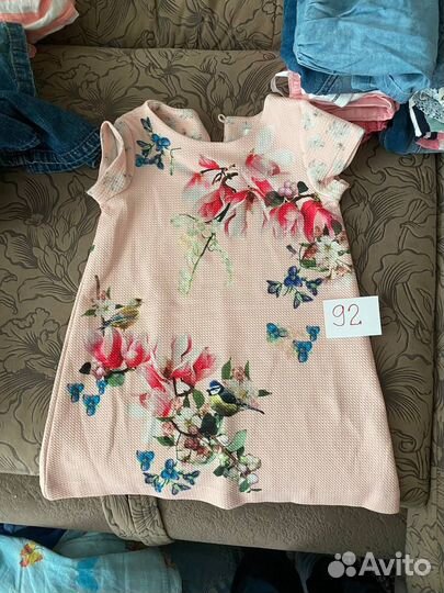 Пакет вещей на девочку 86-98