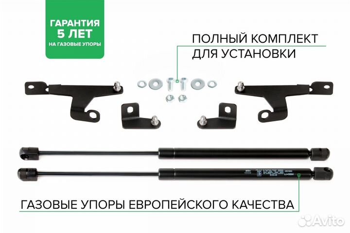Газовые упоры капота Pneumatic Ford Mondeo 06-15