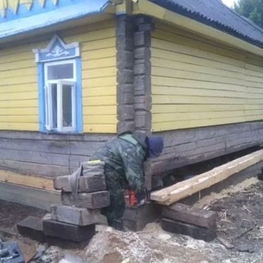 Замена венцов Ремонт нижних венцов