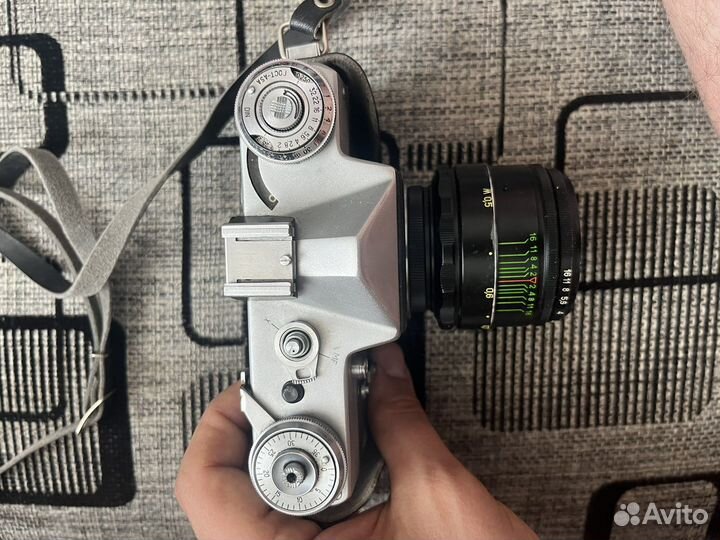 Фотоаппарат зенит е с обьективом