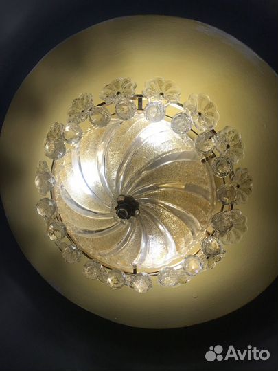 Люстра потолочная бу