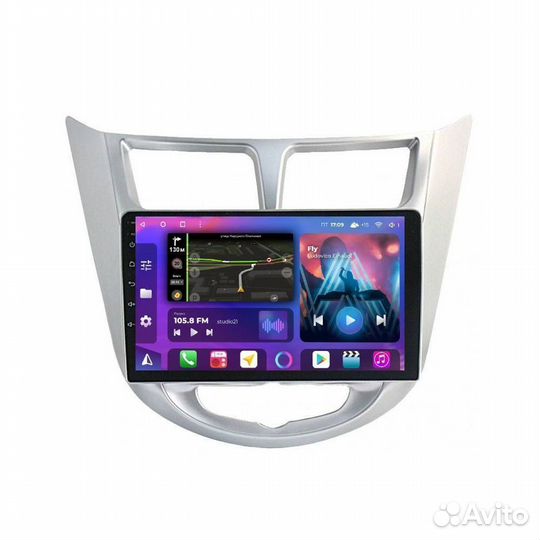 Магнитола андроид Hyundai Solaris 1 FarCar 4/64