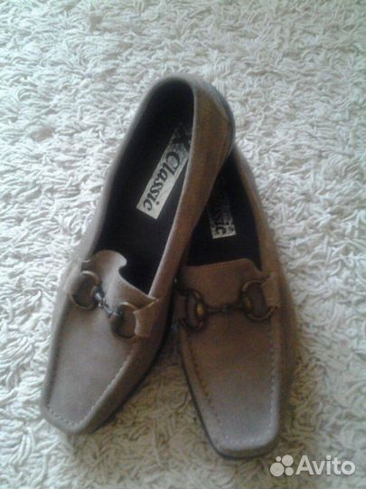 Туфли нат. замша