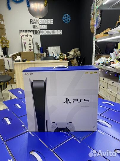 Sony PlayStation 5 с дисководом (год гарантии)
