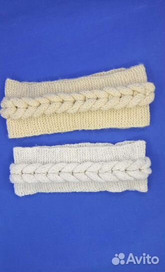 Вязаная повязка на голову