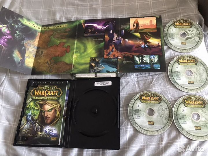 World of warcraft+BC+WotLK Box