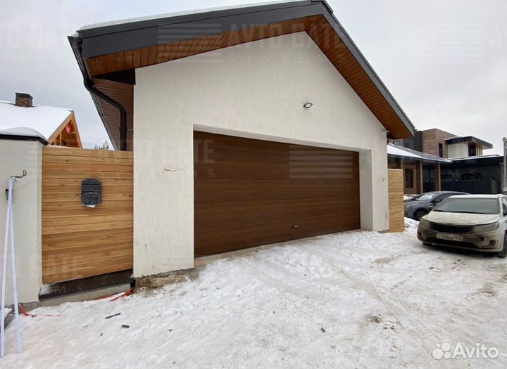 Гаражные ворота секционные