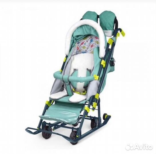 Санки-коляска Nika 7-7