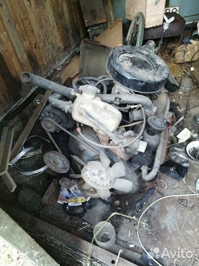 Мотор с коробкой Форд Транзит 2.5 дизель