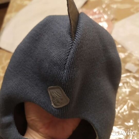 Шапка шлем для мальчика