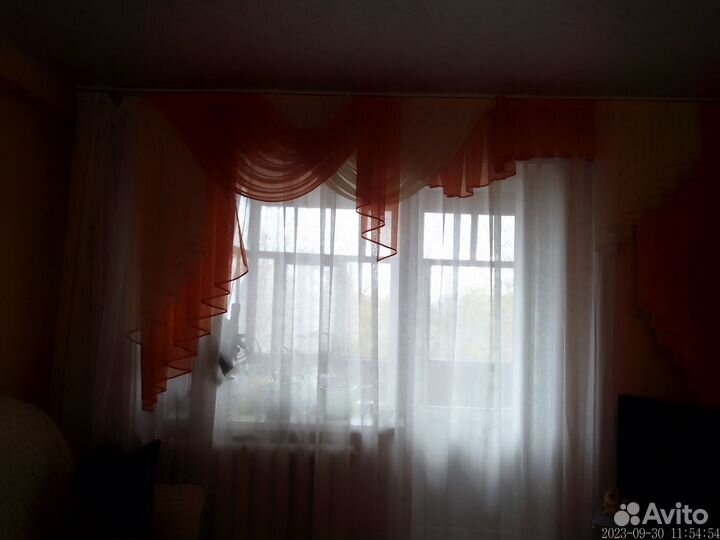 Тюль с ламбрикеном