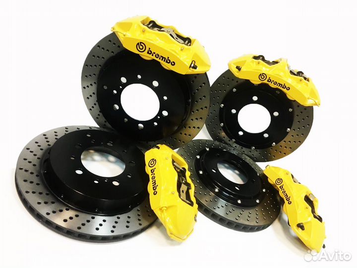 Тормозная система Brembo GT6 Range Rover Sport 1,2