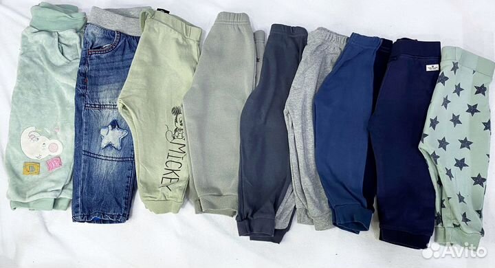 Пакет вещей на мальчика 80 86 размер