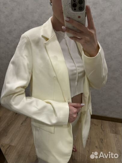 Пиджак женский оверсайз