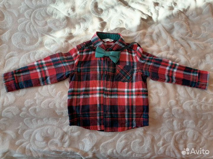 Рубашка для мальчика 98