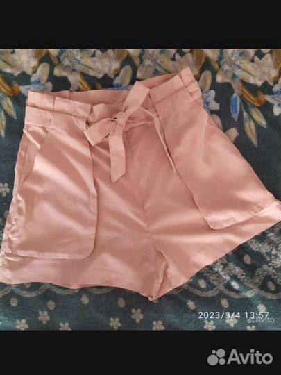 Шорты розовые летние лёгкие