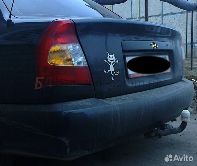 Фаркоп Хендай (Hyundai) Accent тагаз седан 2000-2