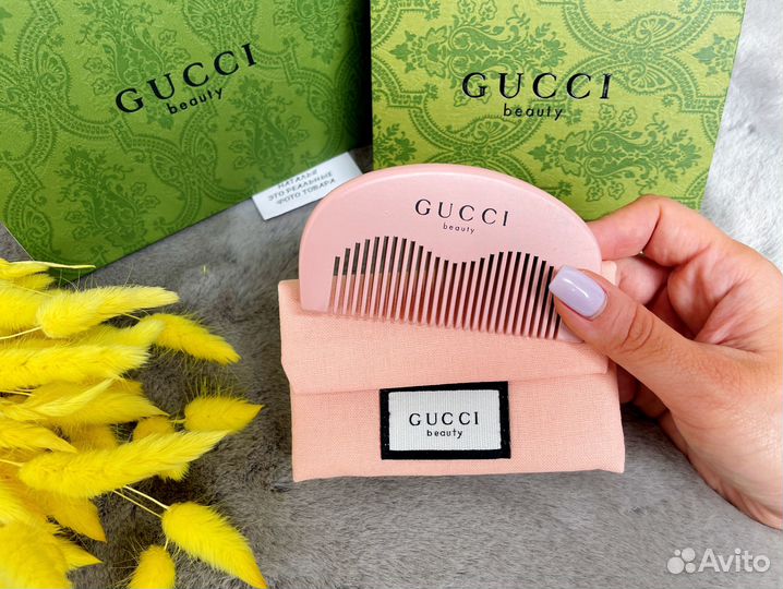 Гребень Gucci для волос расческа гуччи