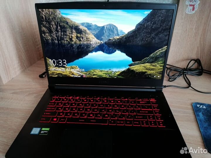 Ноутбук msi gf63