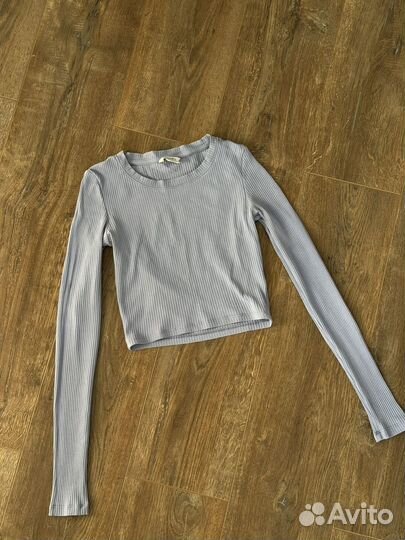 Лонгслив monki укороченный