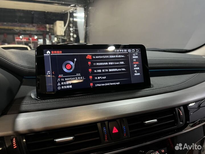 Штатный монитор на Android для BMW X5 F15/F16