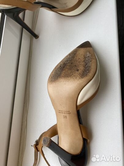 Босоножки натуральная кожа 38