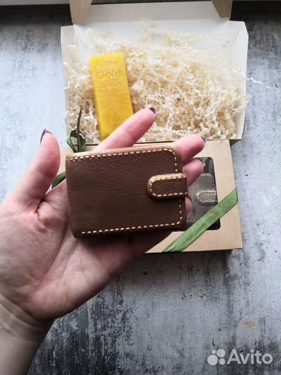 Мыло ручной работы Портмоне + Золото