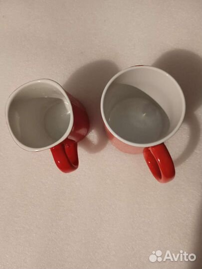 Бокалы разные, 1 чайная пара