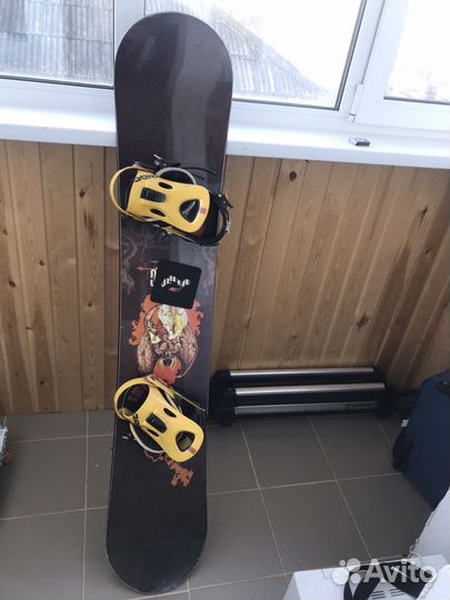 Сноуборд Atomic с креплениями Ride EX