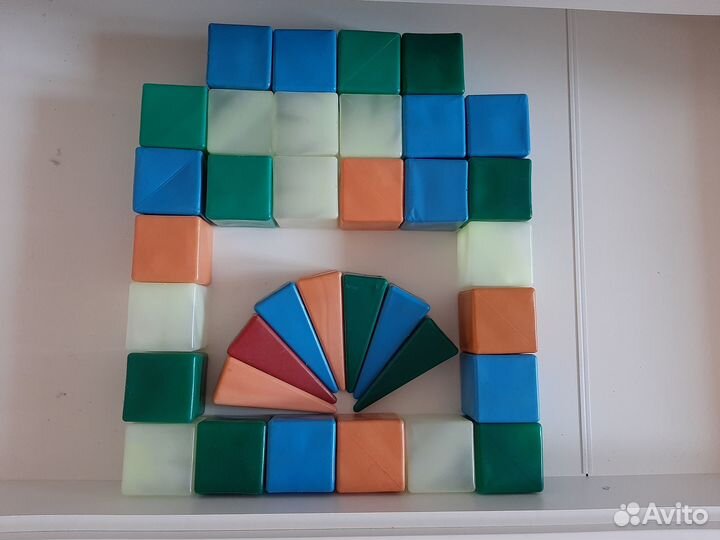 Набор больших кубиков