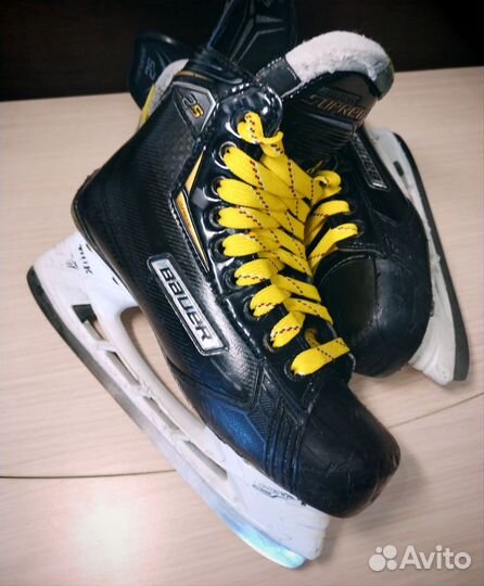Хоккейные коньки bauer 2s jr размер 4.5d