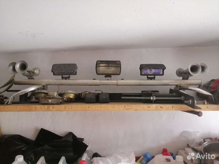 Балка под туманки на внедорожник