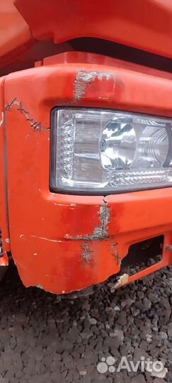 Передний бампер на камаз 65115