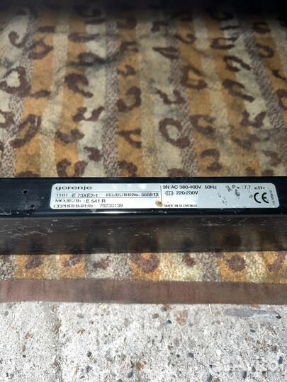 Плита электрическая gorenje