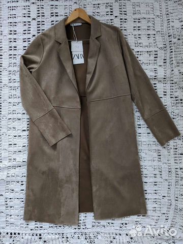 Zara пальто/тренч женский, новый, s, 42-44