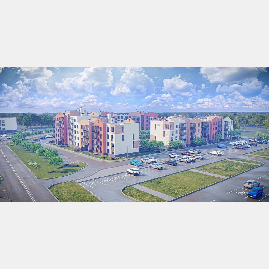 2-к. квартира, 56,6 м², 1/5 эт.