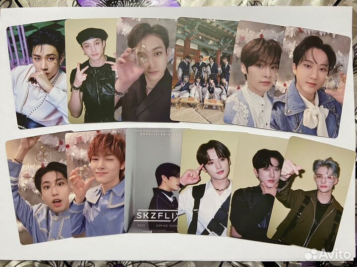 Карты stray kids хенджин